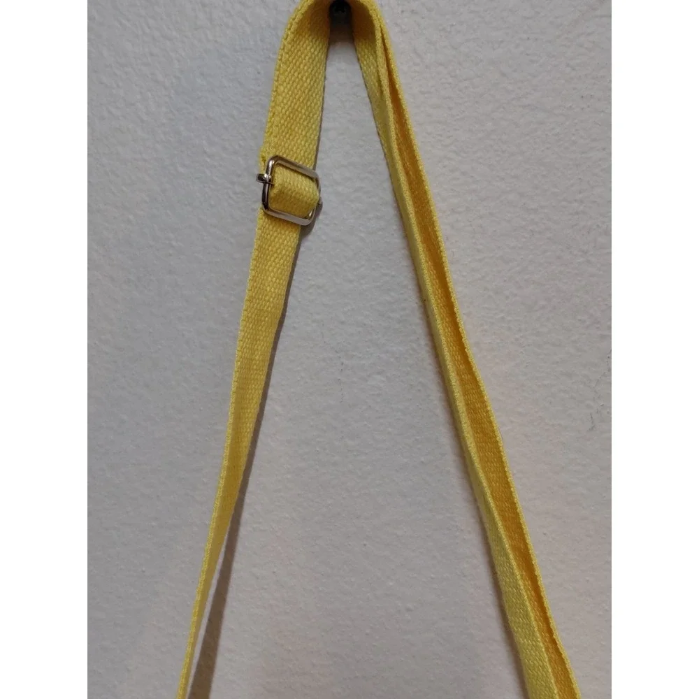 OFFLINE By Aerie Puff Love Tote Bag Natural Yellow Quilted Puffy Crossbody 10.5